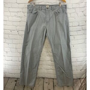 Dockers Mens Gray Jeans Sz 38X30 Bootcut 100% Cotton